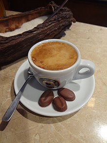 A Pure Espresso Coffee Cup